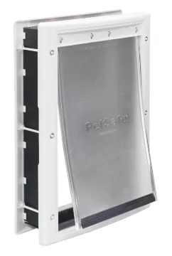 PetSafe PPA00-10959 Pet Door, Plastic, White