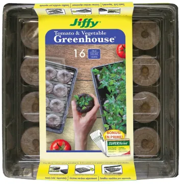 Jiffy J616ST-11 Seed Starter Kit, 16 -Piece