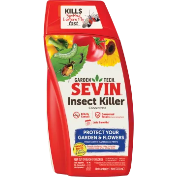 Sevin 100530123 Insect Killer, Liquid, Spray Application, 32 oz Package, Bottle