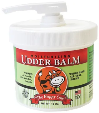 UDDER BALM 3040 Udder Care, Lemon, 12 oz Package