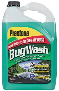 Prestone AS657 Windshield Washer Fluid Green, 1 gal Package, Bottle