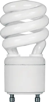 Feit Electric BPESL13T/GU24 Compact Fluorescent Light, 13 W, Spiral Lamp, GU24 Twist and Lock Lamp B