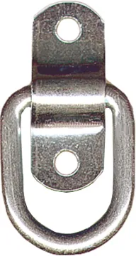 KEEPER 04522 Anchor Point Wire Ring, Light-Duty, Steel, 4, Pack