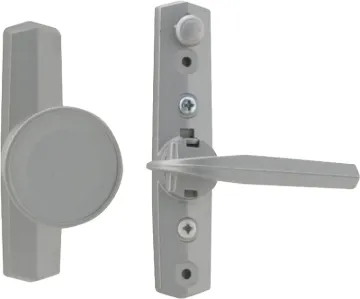 Wright Products V670 Knob Latch, 3/4 to 1-1/8 in Thick Door, For: Out-Swinging Wood/Metal Screen, St