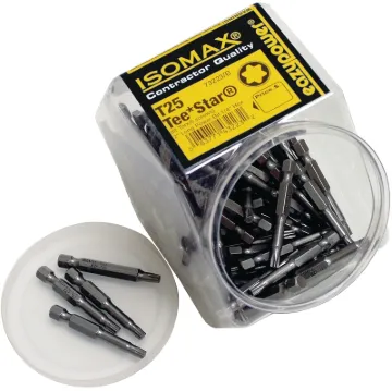 EAZYPOWER 002235 Insert Bit, T25 Drive, Torx Drive, 1/4 in Shank, Hex Shank, 2 in L