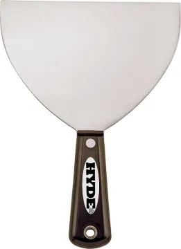 HYDE 02850 Joint Knife, 6 in W Blade, 3-3/4 in L Blade, HCS Blade, Single-Edge Blade, Tapered Handle