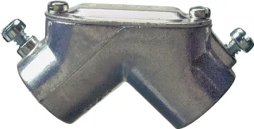 Halex 14405 Pull Elbow, 1/2 in Trade, Zinc
