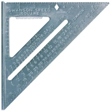 Swanson Speed T0101 Square, Aluminum, 7 in L, 7 in W