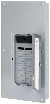 Square D QO130M200PC Loadcenter, 30-Pole, 200 A, 30-Space, NEMA 1 Enclosure, Flush, Surface Mounting