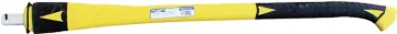 LINK HANDLES 64718 Axe Handle, Fiberglass, Black/Yellow, Wax, For: 3 to 5 lb Axes