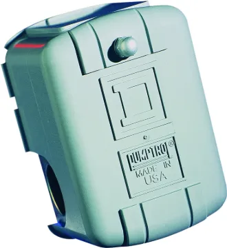 Square D Pumptrol FSG2J21M1BP Pressure Switch, 1-Phase, 115/230 V, 2-Pole, 220 psi Working, NEMA 1 E