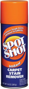 Spot Shot 009868 Carpet Stain Remover, 14 oz Package, Aerosol Can, Liquid, Mild Glycol Ether
