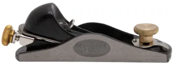 STANLEY Surform 12-960 Low Angle Block Plane, 1-3/8 in W Blade, Iron Body, Gray