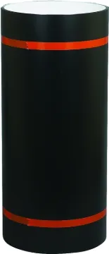 Amerimax 6912435 Trim Coil, 50 ft L, Aluminum, Black, Painted