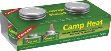 COGHLAN'S 0450 Camp Heat, 6.4 oz Package, Can, 4 hr Burn Time
