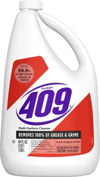 Clorox 00636 Cleaner, 64 oz Package, Bottle, Liquid, Citrus, Floral, Clear