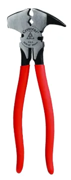 Crescent 193610CVSMNN Fence Tool Plier, 11 AWG Cutting Capacity, 10-7/16 in OAL, 1-1/16 in L Jaw, 3-