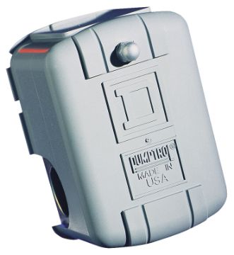 Square D Pumptrol FSG2J20BP Pressure Switch, 1-Phase, 115/230 V, 2-Pole, 220 psi Working, NEMA 1 Enc
