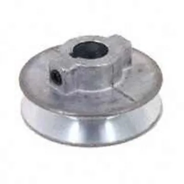 CDCO 300A-5/8 V-Grooved Pulley, 3 in OD, 2-3/4 in Dia Pitch, 1/2 in W x 11/32 in Thick Belt, Zinc