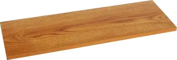 Knape & Vogt 1980 OK 10X24 Shelf Board, 200 lb, 5-Shelf, 24 in L, 10 in W, Particleboard