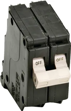 Cutler-Hammer CH2100 Circuit Breaker, Type CH, 100 A, 2-Pole, 120/240 V, Common Trip, Plug-In Mounti