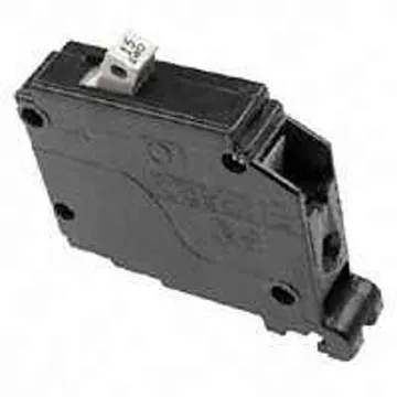 Cutler-Hammer CHF115 Circuit Breaker with Flag, Type CH, 15 A, 1-Pole, 120/240 V, Mechanical Trip