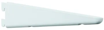 Knape & Vogt 182 Series 182 WH 7 Shelf Bracket, 7.26 in L, Steel