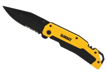 DeWALT DWHT10313 Pocket Knife, 3-1/4 in L Blade, 1-1/4 in W Blade, Stainless Steel Blade, 1 -Blade