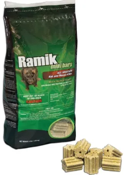 NEOGEN Ramik 116331 Mouse Killer, Solid, 1 oz Package, Pouch