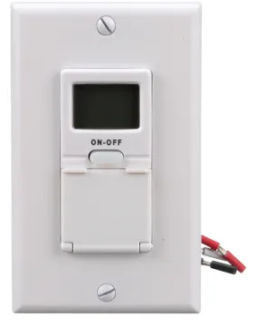 Woods 59018 Digital Timer, 15 A, 125 V, 1875 W, 7 day Time Setting, 7 On/Off Cycles Per Day Cycle, W