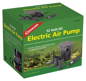 COGHLAN'S 0815 Electric Air Pump, 5.5 A, 12 VDC, 0.54 psi Max Pressure