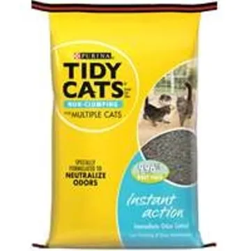Tidy Cats Instant Action 7023010770 Cat Litter, 20 lb Capacity, Gray/Tan, Granular, Bag
