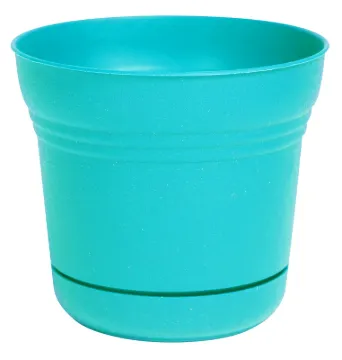 Bloem SP0727 Saturn Planter, 7.3 in W, Bell, Plastic, Calypso, Matte