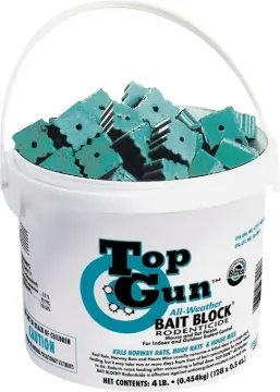 J.T. EATON Top Gun 750 Bait Block, Solid, 4 oz Package, Pail