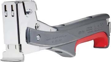 Arrow HTX50 Professional Hammer Tacker, T50 Staple, 3/8 in W Crown, 5/16 to 1/2 in L Leg, Steel Stap