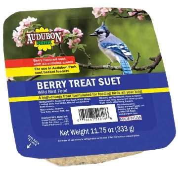 Audubon Park 1844 Wild Bird Food, Berry Treat Flavor, 0.734 lb Package