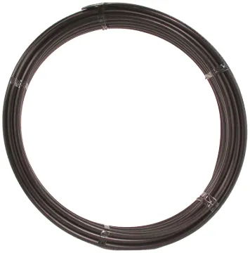 CRESLINE 18335 High-Density Pipe, 1 in, 100 psi, Black