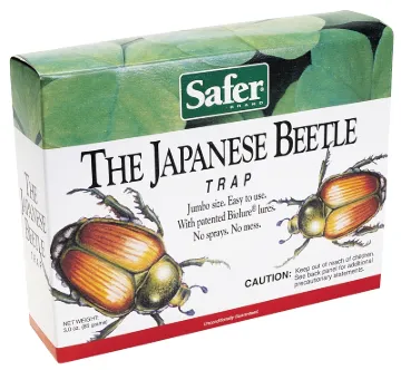 Safer 70102 Japanese Beetle Trap Box, Solid, Fruity, Box