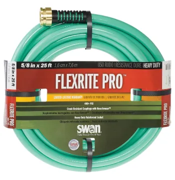 SWAN FXP58025 Garden Hose, 25 ft L