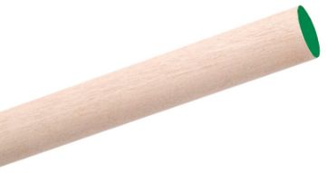 Waddell 6707UB Dowel Rod, 7/16 in Dia, 48 in L, Birchwood, 1
