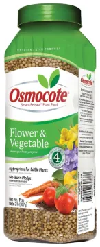 Miracle-Gro Osmocote Smart Release 277260 Flower and Vegetable Plant Food, Solid, 2 lb Package
