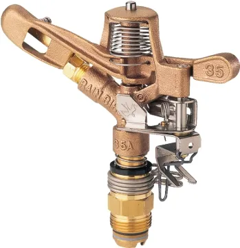 Rain Bird 35ADJTNTB Impact Sprinkler, 3/4 in Connection, Full/Part Circle, Brass/Bronze/Stainless St