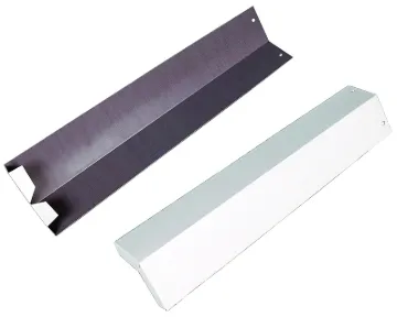 Amerimax 61026 Siding Corner, 12 in L, 3/8 in W, Aluminum, White, Vertical Mounting