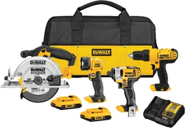 DeWALT DCK466D2 4 -Tool Cordless Combo Kit