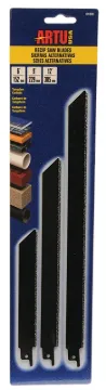 ARTU 01800 Reciprocating Saw Blade Set, 4 -Piece, Tungsten Carbide