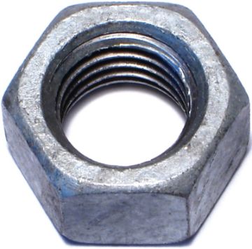 MIDWEST FASTENER 05619 Hex Nut, Coarse Thread, 5/8-11 in Thread, Galvanized