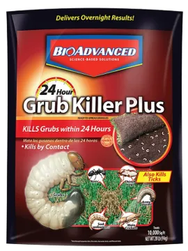BioAdvanced 700745S Grub Killer, Granular, Spreader Application, 20 lb Package, Bag