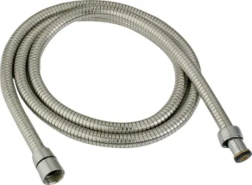 Whedon AF205C Shower Hose, 1/2 in Connection, Female, 59 to 80 in L Hose, Stainless Steel, Chrome