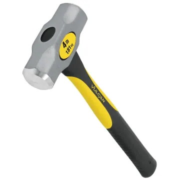 Vulcan 34502 Hammer, 4 lb Head, Engineer, Forged Milled Head, Steel Head