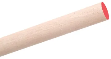 Waddell 6605UB Dowel Rod, 5/16 in Dia, 36 in L, Birchwood, 1